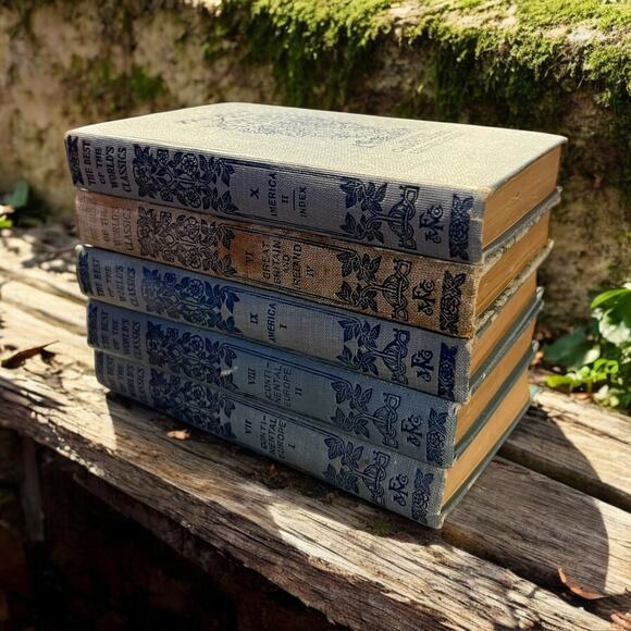 The Best of the World's Classics-Henry Cabot Lodge-1st Editions-1909-Set of 5 - Picture 11 of 12